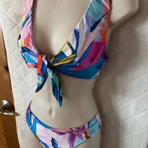 Sunshine-79 Colorful Abstract Bikini SetSize  Med